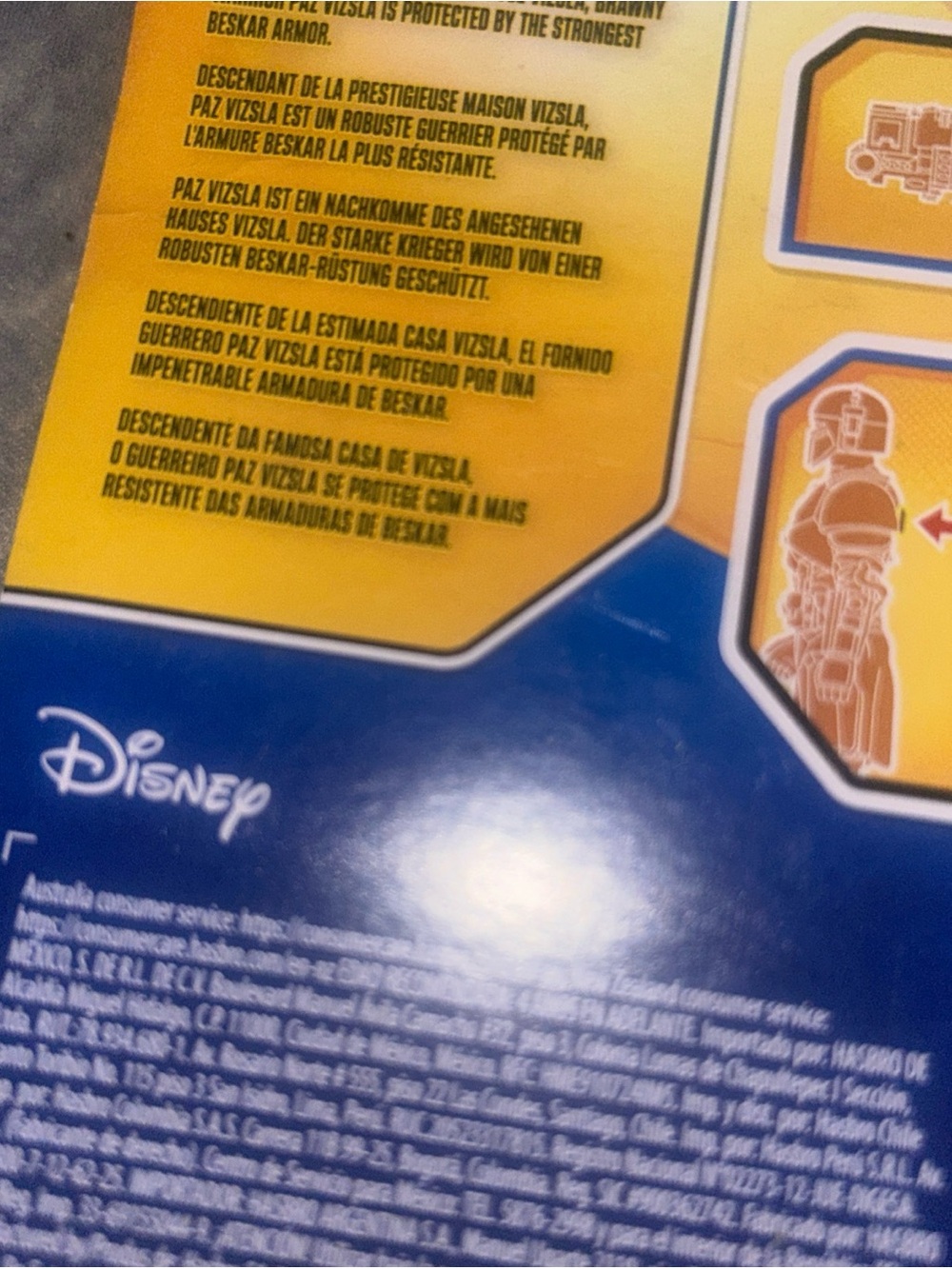 Star Wars Paz Vizsla w Jet Pack & Rocket Launcher 4in Figure Hasbro 2024 New - Picture 6 of 6